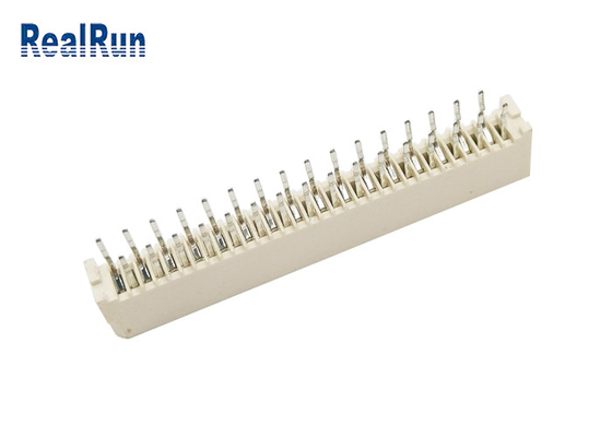 1,25 affichage à cristaux liquides Tin Plated 32 Pin High Temperature Resistance de Zif de rangée de connecteur de FFC double