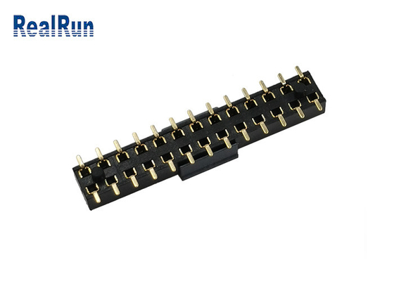 connecteur en plastique de carte PCB de position de l'isolateur 2x13P de la taille 3.5mm d'en-tête femelle de 2.54mm SMT
