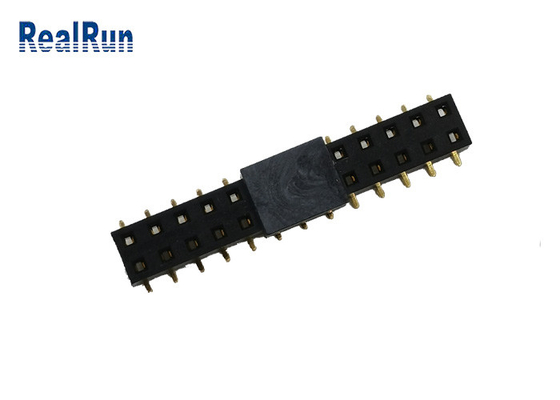 connecteur en plastique de carte PCB de position de l'isolateur 2x13P de la taille 3.5mm d'en-tête femelle de 2.54mm SMT