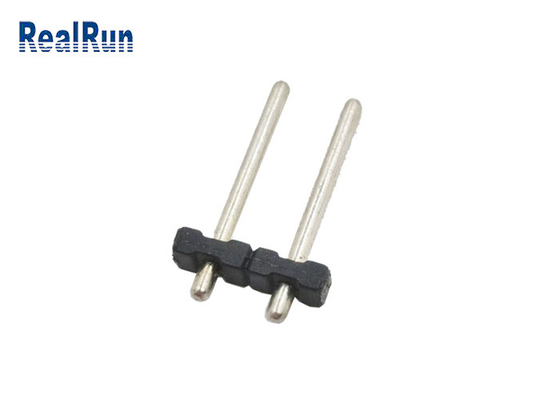 Rangée simple des en-têtes 10A de PBT 5.0mm Pin Header Round Pin Connector H2.0 1X2P