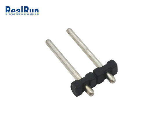 Rangée simple des en-têtes 10A de PBT 5.0mm Pin Header Round Pin Connector H2.0 1X2P