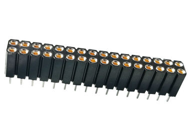 type femelle rond d'IMMERSION d'en-tête de Pin de 2.54mm directement pour le matériel médical