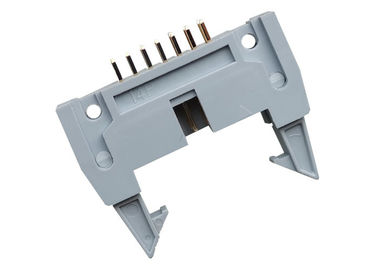 Pin 14 a enveloppé la résistance d'isolation matérielle de l'instantané PBT d'or de connecteur d'en-tête
