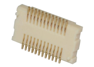 connecteur d'en-tête de carte PCB de C.C 500V de Pin du connecteur 24 du lancement PA6T BTB de 0.5A 0.5mm