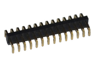 Type vertical connecteurs mâles du degré U de l'en-tête 90 de Pin du bâti 14 de carte