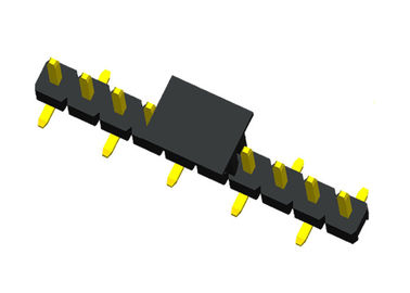 taille simple 2A PBT de SMT 2.0mm de PAC de rangée de connecteur masculin d'en-tête de 10P PA6T