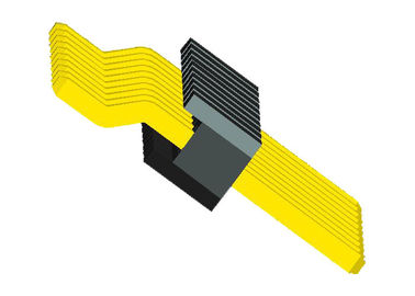 Connecteur 1.27mm d'en-tête de 10 bornes