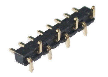 C.C 500V de PA6T SMT Pin Header Connector par l'UL 94V-0 de trou