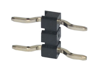GV ignifuge horizontal 3A DC500V de PA6T Pin Header Connector Double 3P
