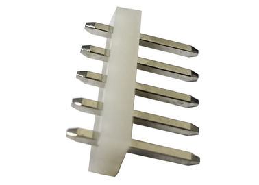 180 connecteur mâle Simple du connecteur 5 d'en-tête de Pin de rangée de degré 3,96 millimètre X 3,2 millimètres