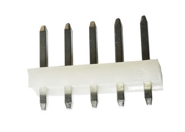 180 connecteur mâle Simple du connecteur 5 d'en-tête de Pin de rangée de degré 3,96 millimètre X 3,2 millimètres