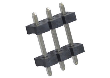 Polyester femelle droit de l'en-tête 3P de GV Pin Header Connector 5.08X2.5mm