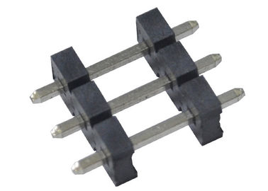 Polyester femelle droit de l'en-tête 3P de GV Pin Header Connector 5.08X2.5mm