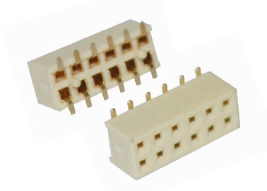 12 type de SMT de rangée de carte PCB de connecteur d'en-tête de Pin double de lancement femelle du connecteur 2.0mm