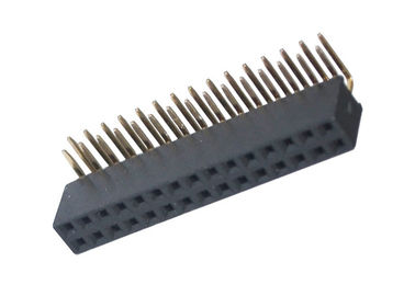 Résistance de feu femelle à angle droit de Pin du connecteur 30 d'en-tête pour l'électronique