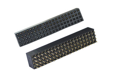 alliage de cuivre à quatre rang de 180 degrés de Pin droit de 2.0mm de connecteur femelle d'en-tête