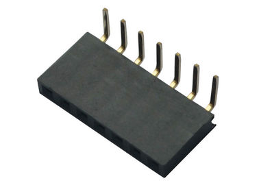 Connecteur femelle d'en-tête de rangée simple