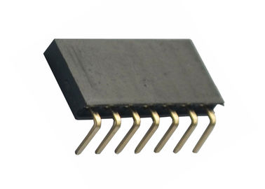 Connecteur femelle d'en-tête de rangée simple