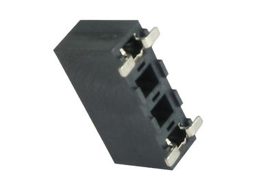 Type de SMT rangée simple femelle du connecteur 3.96mm d'en-tête de Pin par le plastique de trou