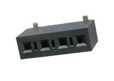 Type de SMT rangée simple femelle du connecteur 3.96mm d'en-tête de Pin par le plastique de trou