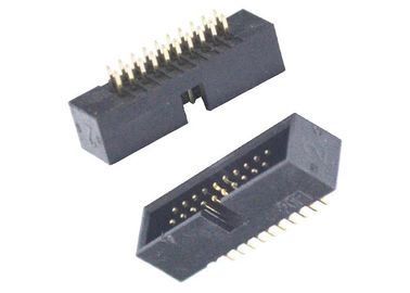 fil extérieur de bâti de 1.27mm pour embarquer l'éclair d'or de connecteur rangées de 180 degrés deux