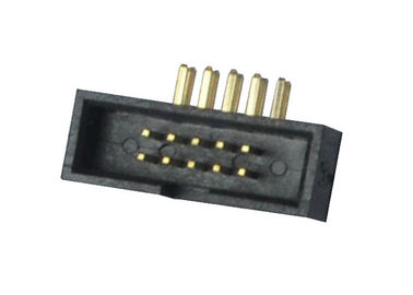 Un type à angle droit éclair de connecteur d'en-tête de boîte de rangée d'or de panneau de carte PCB