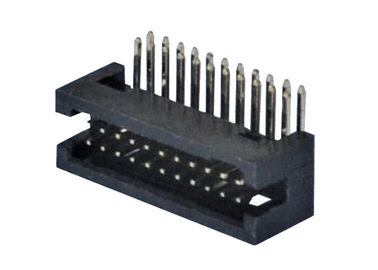 Lancement à hautes températures 1.0AMP à angle droit du connecteur 1.27mm d'en-tête de carte PCB