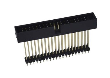 Panneau de carte PCB 2,0 millimètres de lancement du connecteur 40 de Pin de type double droit en plastique d'IMMERSION