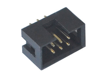 180 type droit de Pin du lancement 6 de l'IMMERSION 2.54mm de connecteur d'en-tête de boîte de degré