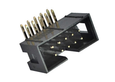 connecteur d'en-tête de boîte de 2.54mm 90 tension de tenue des goupilles 500V d'en-tête de degré