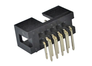 connecteur d'en-tête de boîte de 2.54mm 90 tension de tenue des goupilles 500V d'en-tête de degré