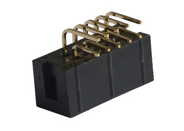 connecteur d'en-tête de boîte de 2.54mm 90 tension de tenue des goupilles 500V d'en-tête de degré
