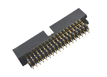 Double en-tête de boîte en plastique 2,54 millimètres de type éclair 3.0AMP de SMT d'or de panneau de carte PCB