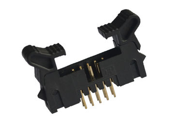 trou vertical de cuvette de Pin du long du verrou 3A de carte connecteur 10 d'en-tête