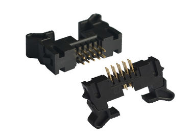 trou vertical de cuvette de Pin du long du verrou 3A de carte connecteur 10 d'en-tête