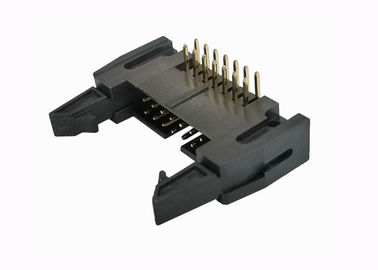 le Pin à angle droit de l'en-tête 14 de Pin de 2.54mm a enveloppé le trou 500V de cuvette de connecteur