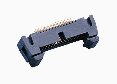 Pin 20 enveloppé droit du verrou 2.54mm de short de rangée de connecteur d'en-tête de Pin double