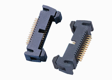 Pin 20 enveloppé droit du verrou 2.54mm de short de rangée de connecteur d'en-tête de Pin double