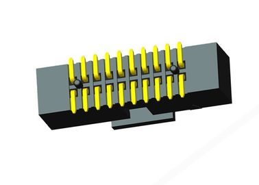 Type dépôt par contact de PAC de SMT d'instantané d'or de lancement du connecteur 1.27mm d'en-tête de boîte