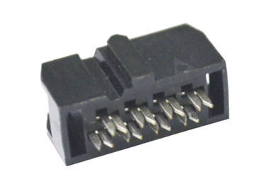 8 matériel femelle des connecteurs du câble plat de carte de fil de Pin IDC 2.54mm PBT