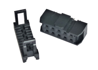 Cables connecteur femelles noirs de ruban pour imprimante d'en-tête du connecteur 2.54mm d'IDC