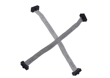 10 fil flexible de câble plat de lancement du câble plat 1.27mm de Pin IDC à embarquer
