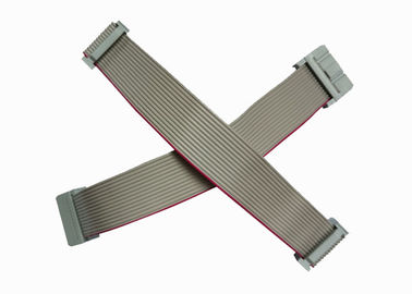 Pin 40 plat gris du connecteur 2.54mm de match de câbles équipés d'IDC de longueur variable