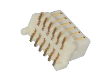 Conseil de 12 bornes pour embarquer des matériaux de contact de placage à l'or d'en-tête de Pin de SMT de connecteur