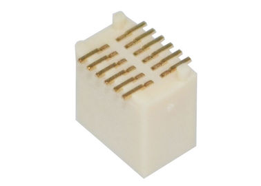 Connecteur masculin 180° d'en-tête de bâti de Smt BTB de contact en laiton vertical de connecteur