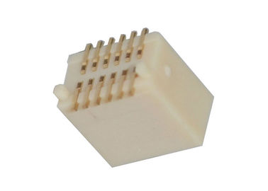 Connecteur masculin 180° d'en-tête de bâti de Smt BTB de contact en laiton vertical de connecteur