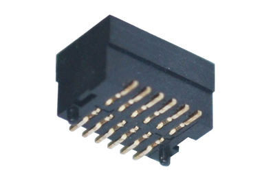 Panneau de PA9T LCP H4.0 millimètre pour embarquer le type femelle de 18H de l'en-tête 2* de lancement des connecteurs 0.8Mm