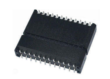 2.54mm 24 rangées BTB de connecteur de Pin doubles de carte PCB de surface de bâti d'en-tête masculin de Pin