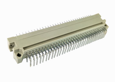 Connecteur à angle droit de carte PCB de connecteur du laiton DIN 41612 en-tête de lancement de 2,54 millimètres