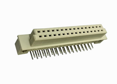2 borne à angle droit du connecteur femelle 16 de rangée résistance à l'oxydation de 90 degrés